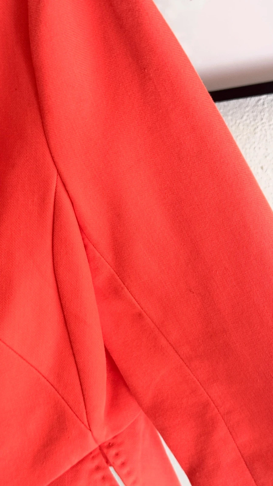 Mooie Korte Rode / Oranje Koraal Blazer 'Zara Basic' • L • TNC35 – photo 6
